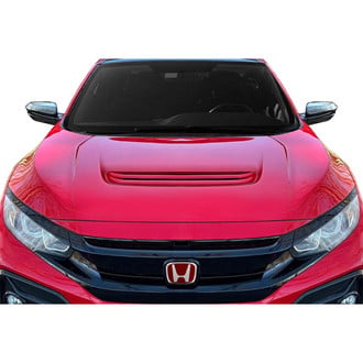Duraflex® - V2 Type R Style Fiberglass Hood (Unpainted)