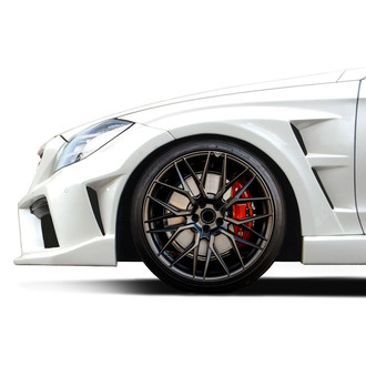 Duraflex® - Vector Style Fiberglass Wide Body Front Fenders (Unpainted)