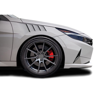Duraflex® - Kave Style Fiberglass Front Fenders (Unpainted)