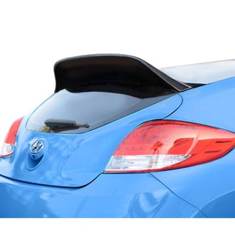 Duraflex® - Flyer Style Fiberglass Rear Roof Wing Spoiler (Unpainted)