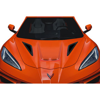Duraflex® - GTS Style Fiberglass Hood (Unpainted)