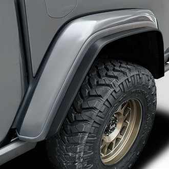 Duraflex® - Fiberglass Rear Duster Fender Flares Add Ons (Unpainted)