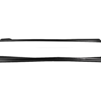 Duraflex® - Narita Style Fiberglass Side Skirt Rocker Panel Splitters (Unpainted)