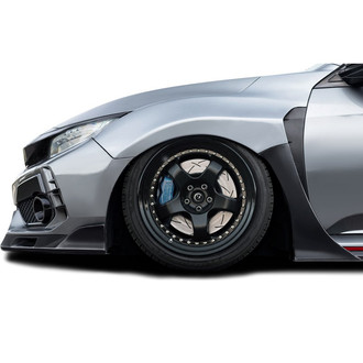 Duraflex® - Skywalker Style Fiberglass Front Fenders (Unpainted)