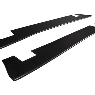 Duraflex® - Vantix Style Fiberglass Side Skirt Rocker Panel Splitters (Unpainted)