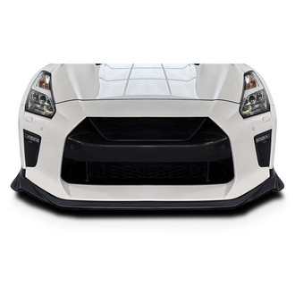 Duraflex® - Vantix Style Fiberglass Front Bumper Lip Spoiler Air Dam (Unpainted)