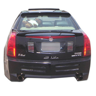 Duraflex® - Platinum Style Fiberglass Rear Bumper Cover (Unpainted)