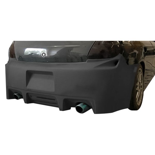 Duraflex® - VIP Style Fiberglass Rear Bumper Cover (Unpainted)