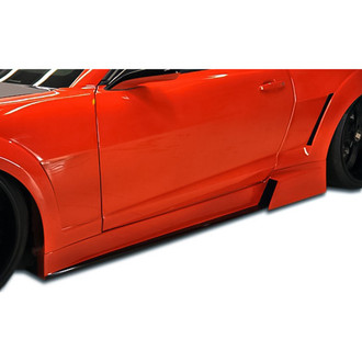 Duraflex® - Circuit Style Fiberglass Wide Body Side Skirt Rocker Panels (Unpainted)
