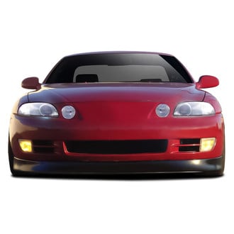 Duraflex® - V-Speed Style Fiberglass Front Bumper Lip Under Spoiler Air Dam (Unpainted)