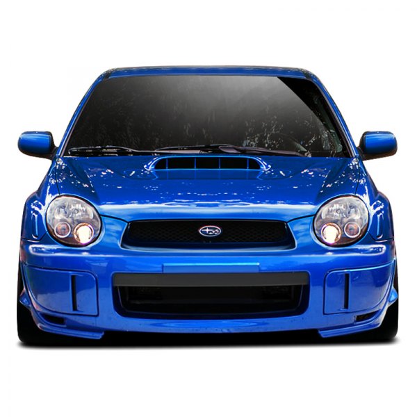 Duraflex® - STI Style Fiberglass Front Bumper Cover (Unpainted)