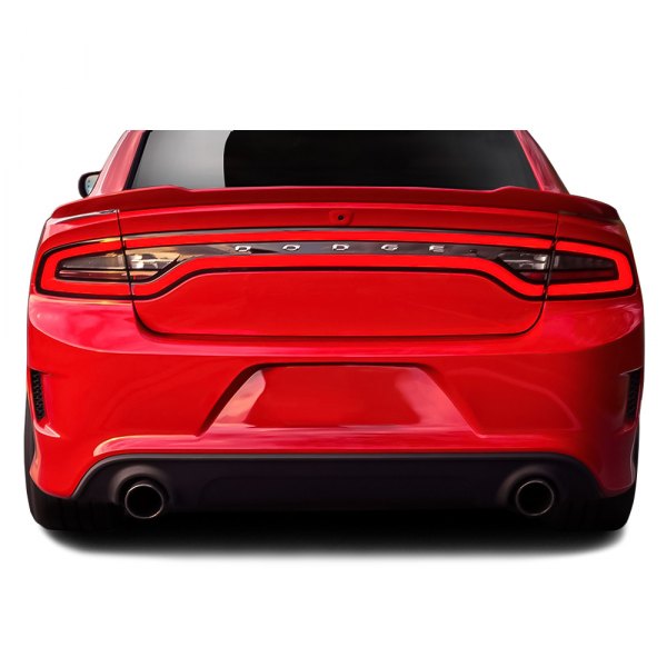 Duraflex® - Hellcat Style Fiberglass Rear Bumper (Unpainted)