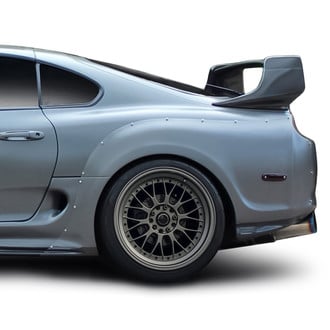 Duraflex® - RD-X Style Fiberglass Wide Body Rear Fender Flares (Unpainted)
