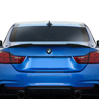 Duraflex® - M4 Style Fiberglass Rear Wing Trunk Lid Spoiler (Unpainted)