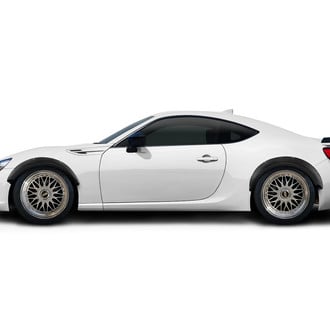 Duraflex® - Hako Fiberglass Front and Rear Fender Flares (Unpainted)