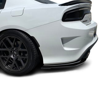 Duraflex® - RSpec Style Fiberglass Rear Lip Add Ons (Unpainted)