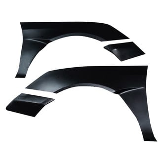 Duraflex® - Shingo Style Fiberglass Front Fenders (Unpainted)