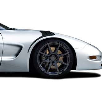 Duraflex® - GT3RS Style Fiberglass Front Fenders (Unpainted)