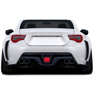 Duraflex® - Countersteer Style Fiberglass Rear Bumper (Unpainted)