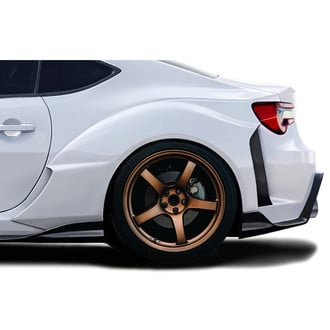Duraflex® - Countersteer Style Fiberglass Rear Fenders (Unpainted)