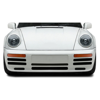 Duraflex® - Turbo Look Style Fiberglass Front Bumper Cover (Unpainted)