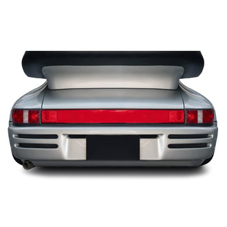 Duraflex® - Turbo Look Style Fiberglass Rear Bumper Cover (Unpainted)