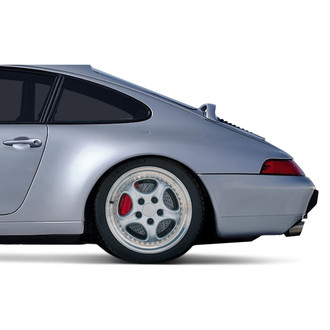 Duraflex® - OEM Look Style Fiberglass Rear Fenders (Unpainted)