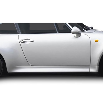 Duraflex® - OEM Look Style Fiberglass Side Skirt Rocker Panels (Unpainted)
