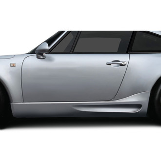 Duraflex® - Griffin Style Fiberglass Side Skirt Rocker Panels (Unpainted)