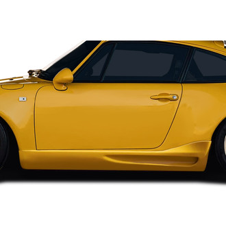 Duraflex® - Griffin Style Fiberglass Side Skirt Rocker Panels (Unpainted)
