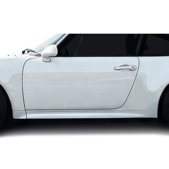 Duraflex® - OEM Look Style Fiberglass Side Skirt Rocker Panels (Unpainted)
