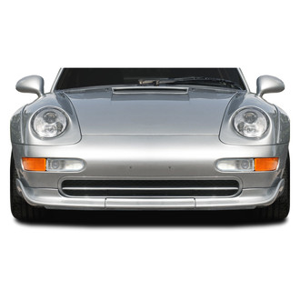 Duraflex® - GT2 Look Style Fiberglass Front Bumper Lip Spoiler Air Dam (Unpainted)