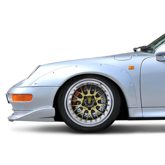Duraflex® - GT2 Fiberglass Front and Rear Fender Flares (Unpainted)