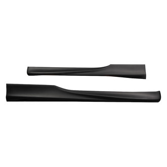 Duraflex® - Typhoon Style Fiberglass Side Skirt Rocker Panels (Unpainted)