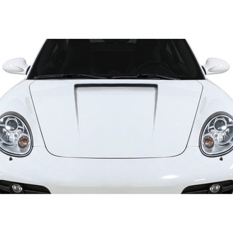 Duraflex® - Cup Special Drag Style Fiberglass Hood (Unpainted)