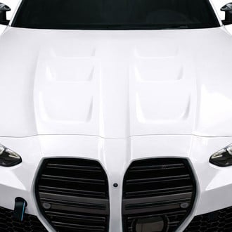 Duraflex® - Fighter Style Fiberglass Hood (Unpainted)