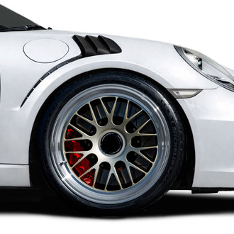 Duraflex® - GT3RS Look Style Fiberglass Front Fenders (Unpainted)