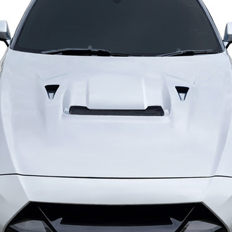 Duraflex® - VRS Style Fiberglass Hood (Unpainted)