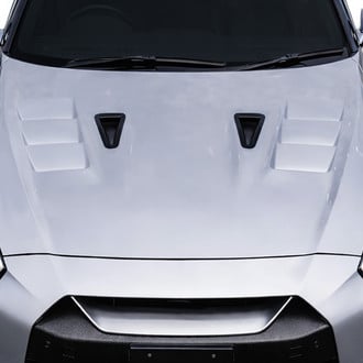 Duraflex® - TS-1 Style Fiberglass Hood (Unpainted)