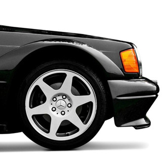Duraflex® - Evo 2 Style Fiberglass Wide Body Front and Rear Fender Flares (Unpainted)