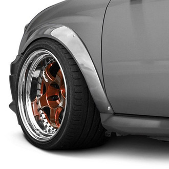 Duraflex® - Rally Style Fiberglass Front Fender Flares (Unpainted)