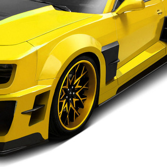 Duraflex® - CCG Style Black Front Wide Body Fender Vents