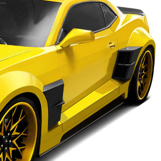Duraflex® - CCG Style Black Rear Wide Body Fender Vents