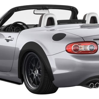 Duraflex® - Super20 Look Style Fiberglass Rear Fender Flares (Unpainted)