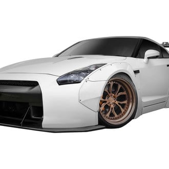 Duraflex® - LBW Style Fiberglass Front Fender Flares (Unpainted)