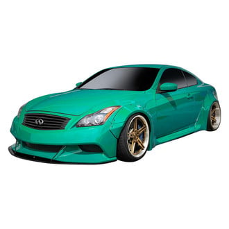 Duraflex® - LBW Style Wide Body Fiberglass Front and Rear Fender Flares Kit (Unpainted)