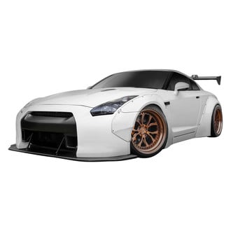 Duraflex® - LBW Style Wide Body Fiberglass Front and Rear Fender Flares Kit (Unpainted)