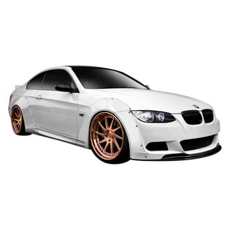 Duraflex® - Circuit Style Wide Body Fiberglass Front and Rear Fender Flares Kit (Unpainted)