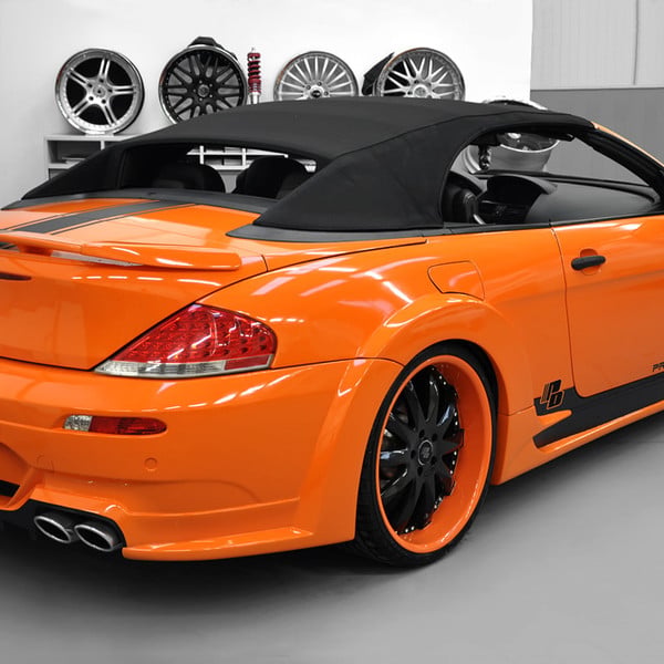 Duraflex® - Body Kit on Orange BMW 6 Series