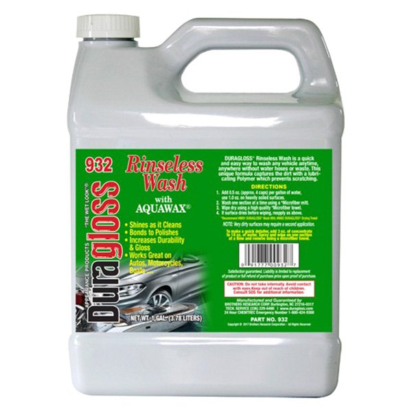 Duragloss® - 1 gal. Rinseless Car Wash